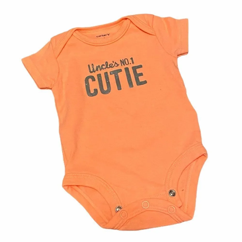 Carter’s | Glitter Uncle Onesies